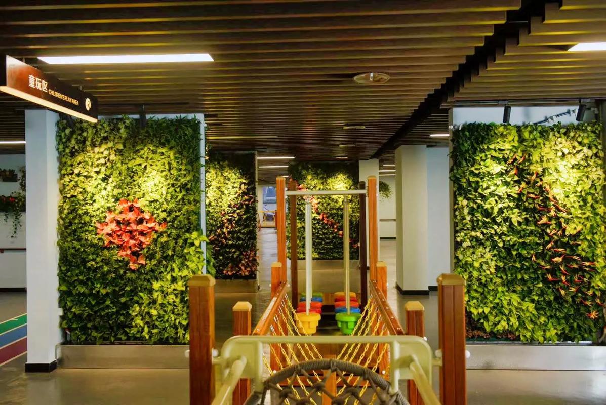 仿真植物墙制作、仿真植物墙在我国的运用