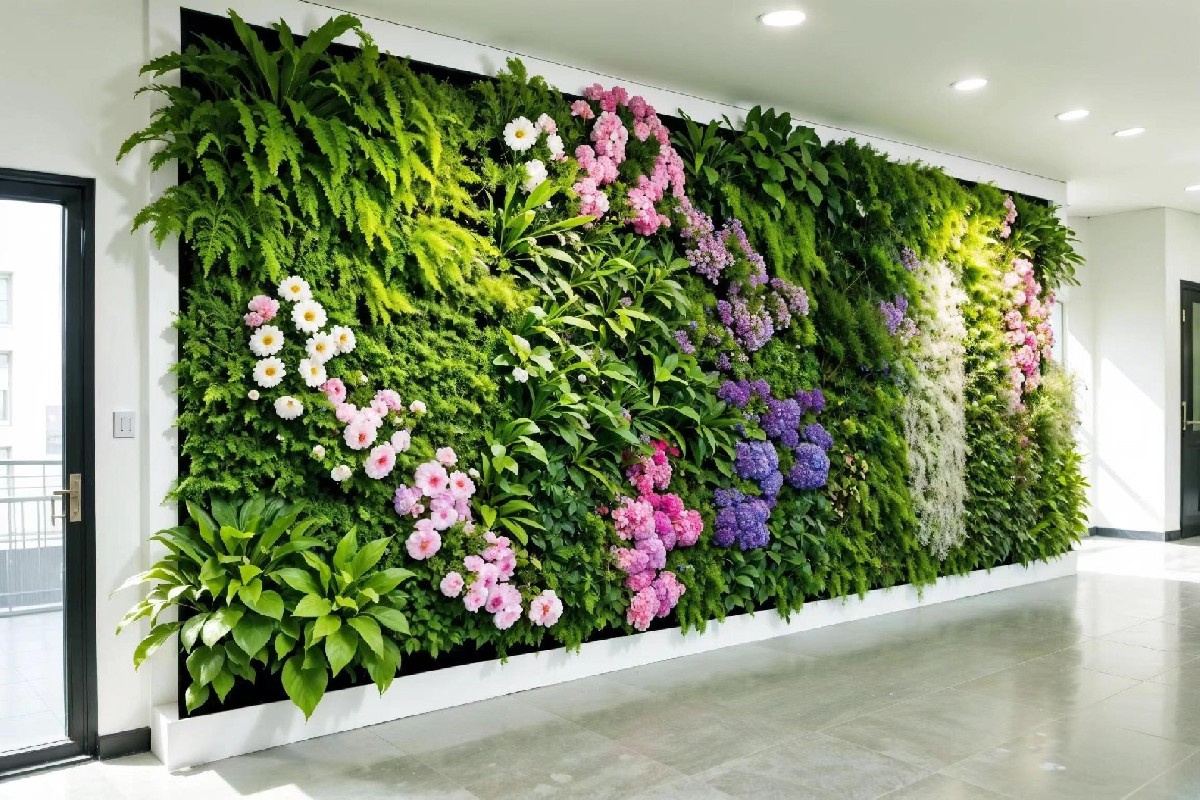 成都植物墙制作公司教你如何节约生态植物墙成本