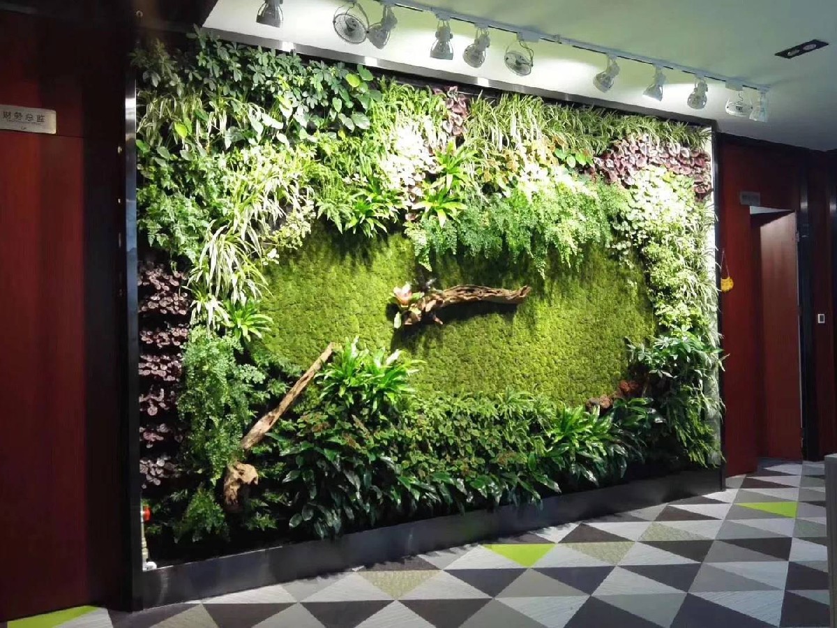 成都植物墙制作厂家推荐？亮点打造，尚瑞景植物墙设计制作